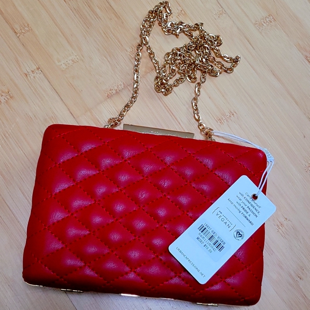 NEW Vegan Quilted bag